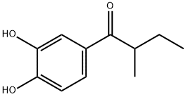 34DIHYDROXY2METHYLBUTYROPHENONE Struktur