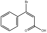 (E)-β-Bromoallocinnamic acid Struktur