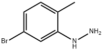 Hydrazine, (5-bromo-2-methylphenyl)- Struktur