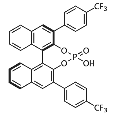 R-4-oxide-4-hydroxy-2,6-bis[4-(trifluoroMethyl)phenyl]-Dinaphtho[2,1-d:1',2'-f][1,3,2]dioxaphosphepin Struktur