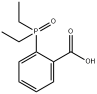 Benzoic acid, 2-(diethylphosphinyl)- Struktur