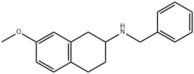 2-Naphthalenamine, 1,2,3,4-tetrahydro-7-methoxy-N-(phenylmethyl)-