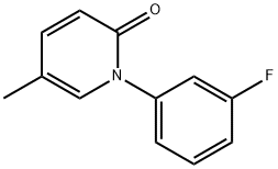 Fluorofenidone Struktur