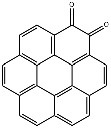 1,2-Coronenedione Struktur