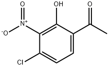 2-HYDROXY-3-NITROACETOPHENONE Struktur