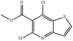 Thieno[3,2-b]pyridine-6-carboxylic acid, 5,7-dichloro-, methyl ester