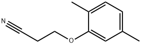 Propanenitrile, 3-(2,5-dimethylphenoxy)- Struktur