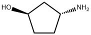 Product NaMe: (1R,3R)-3-aMinocyclopentan-1-ol hydrochloride Struktur