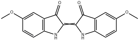 3H-Indol-3-one, 2-(1,3-dihydro-5-methoxy-3-oxo-2H-indol-2-ylidene)-1,2-dihydro-5-methoxy-