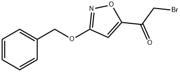 1-(3-(Benzyloxy)isoxazol-5-yl)-2-bromoethanone Struktur