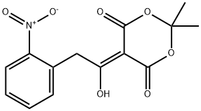 1,3-Dioxane-4,6-dione, 5-[1-hydroxy-2-(2-nitrophenyl)ethylidene]-2,2-dimethyl-