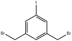 1,3-Bis(bromomethyl)-5-iodobenzene Struktur