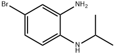 4-Bromo-1-N-isopropylbenzene-1,2-diamine Struktur