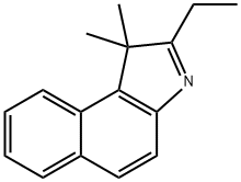 1H-Benz[e]indole, 2-ethyl-1,1-dimethyl- Struktur