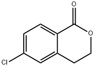 1H-2-Benzopyran-1-one, 6-chloro-3,4-dihydro- Struktur