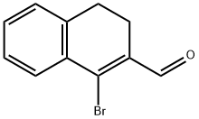 2-Naphthalenecarboxaldehyde, 1-bromo-3,4-dihydro- Struktur