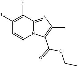 ethyl 1-methylH-imidazo[1,5-a]pyridine-3-carboxylate Struktur