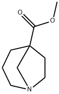 1-Azabicyclo[3.2.1]octane-5-carboxylic acid methyl ester Struktur