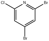 Pyridine, 2,4-dibromo-6-chloro- Struktur