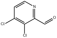 2-Pyridinecarboxaldehyde, 3,4-dichloro- Struktur