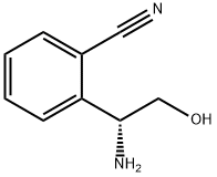 2-((1R)-1-AMINO-2-HYDROXYETHYL)BENZENECARBONITRILE Struktur