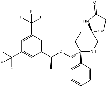 Rolapitant (1S,2R,3S)-Isomer Struktur