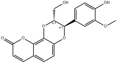 6-Demethoxycleomiscosin A Struktur