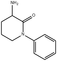 2-Piperidinone, 3-amino-1-phenyl- Struktur