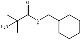 2-amino-N-(cyclohexylmethyl)-2-methylpropanamide Struktur