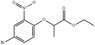 Propanoic acid, 2-(4-bromo-2-nitrophenoxy)-, ethyl ester