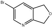 Furo[3,4-b]pyridine, 3-bromo-5,7-dihydro- Struktur