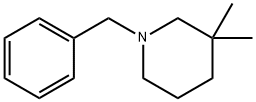 Piperidine, 3,3-dimethyl-1-(phenylmethyl)- Struktur