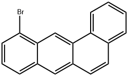 Benz[a]anthracene, 11-bromo- Struktur