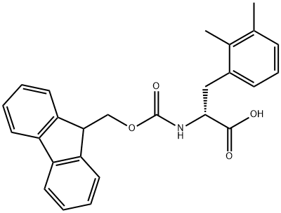 (9H-Fluoren-9-yl)MethOxy]Carbonyl D-2,3-Dimethylphe Struktur