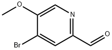 4-Bromo-5-methoxypicolinaldehyde Struktur