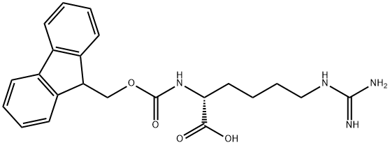 Fmoc-D-HArg-OH Struktur