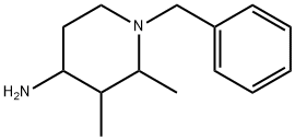 4-Piperidinamine, 2,3-dimethyl-1-(phenylmethyl)- Struktur