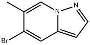 Pyrazolo[1,5-a]pyridine, 5-bromo-6-methyl- Struktur