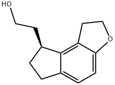 2H-Indeno[5,4-b]furan-8-ethanol, 1,6,7,8-tetrahydro-, (8S)- Struktur