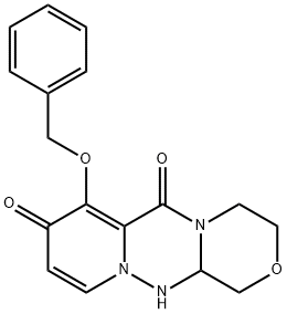 7-(Benzyloxy)-3,4,12,12a-tetrahydro-1H-[1,4]oxazino[3,4-c]pyrido[2,1-f][1,2,4]triazine-6,8-dione