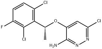 3-Pyridazinamine, 6-chloro-4-[(1R)-1-(2,6-dichloro-3-fluorophenyl)ethoxy]-