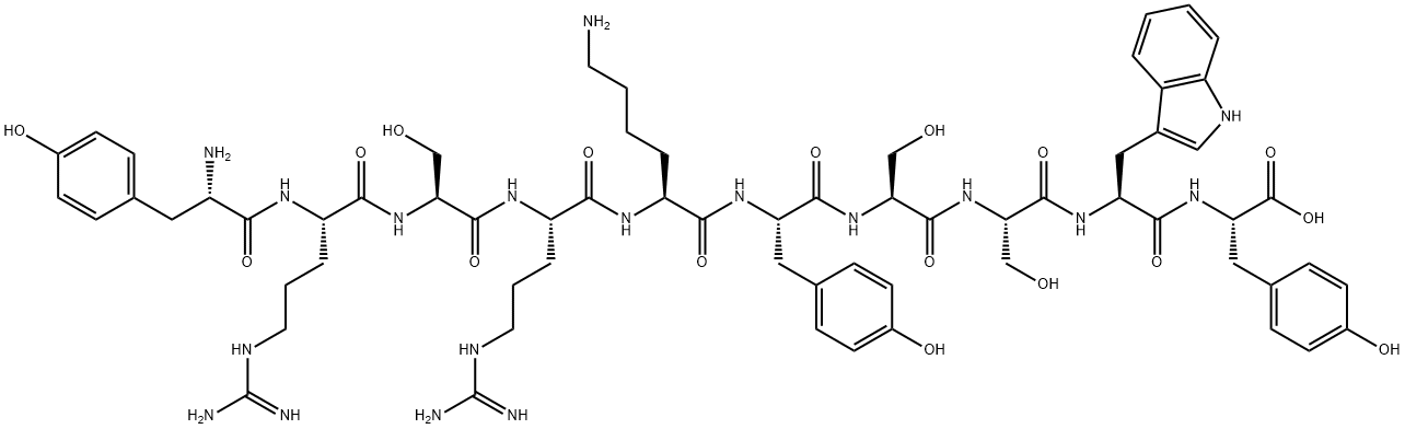 Decapeptide-12 Struktur