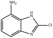 1H-Benzimidazol-7-amine, 2-chloro- Struktur