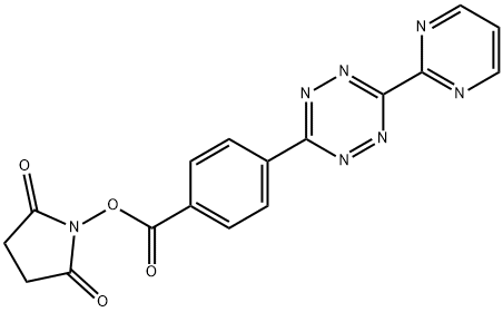 Tetrazine active ester (Tetrazine-NHS) Struktur