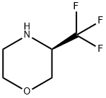 (3R)-3-(Trifluoromethyl)morpholine Struktur