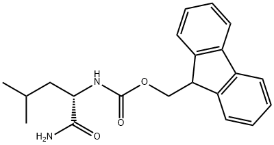 Fmoc-Leu-NH2 Struktur