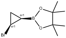 2-Bromocyclopropane boronic acid pinacol ester Struktur