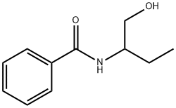 Benzamide, N-[1-(hydroxymethyl)propyl]- Struktur