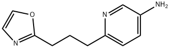 3-Pyridinamine, 6-[3-(2-oxazolyl)propyl]- Struktur