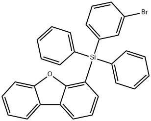 Dibenzofuran, 4-[(3-bromophenyl)diphenylsilyl]-